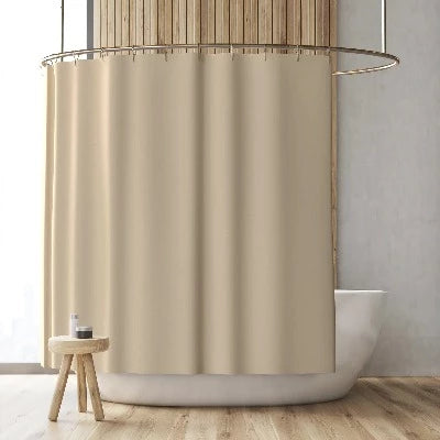 Fabric Shower Curtain Liners Beige