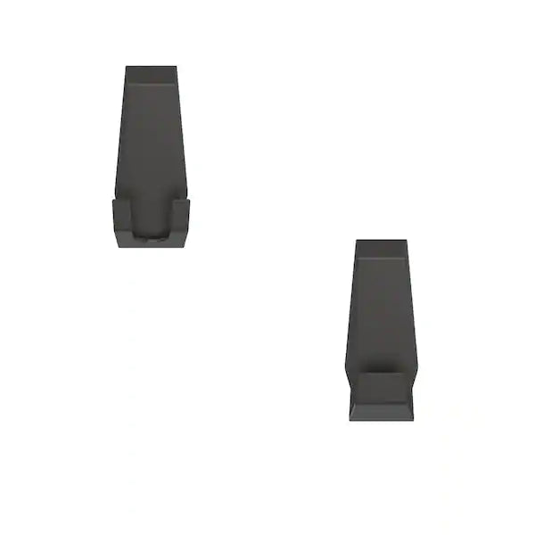 Facet Single & Double Hook Set Black
