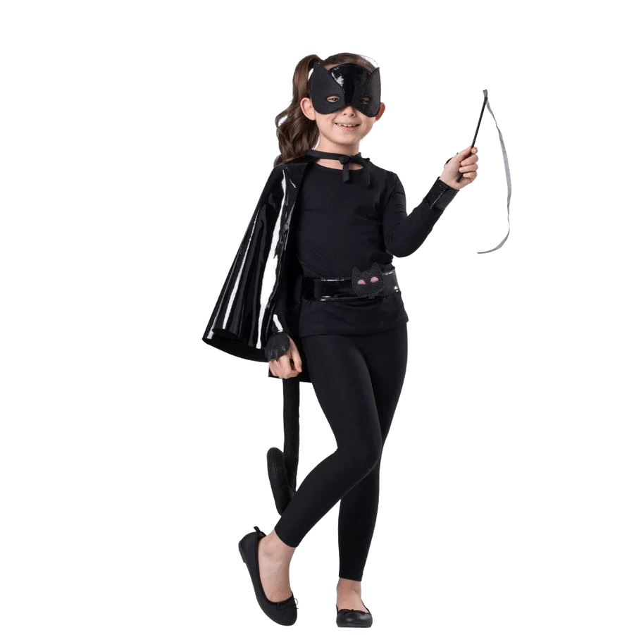 Black Cat Costume Set - Kids