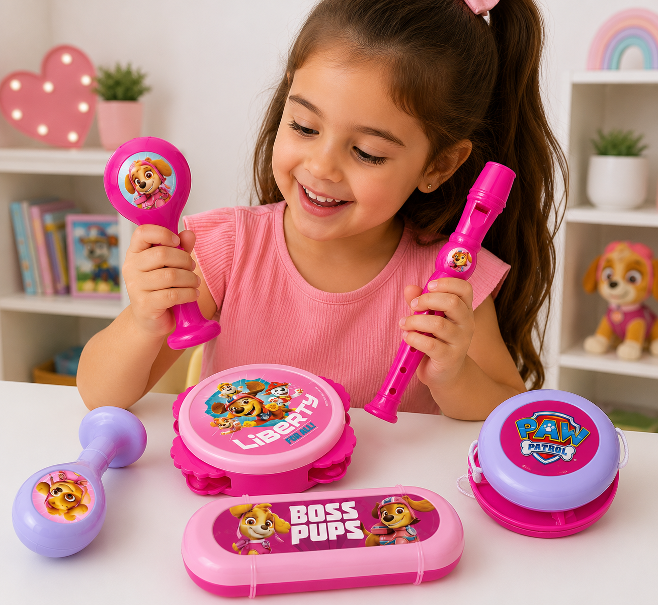 Paw Patrol Girls 6pc Instruments
