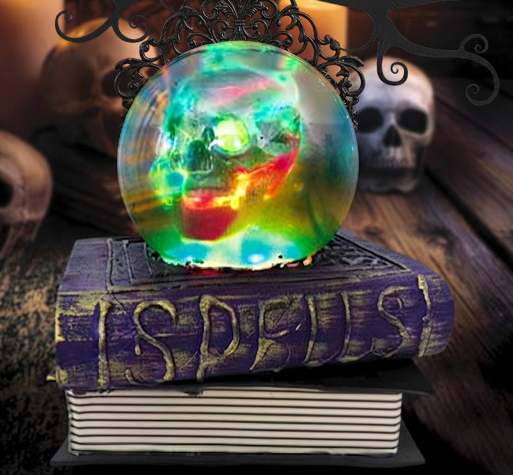 Animated Crystal Ball on Magic Book