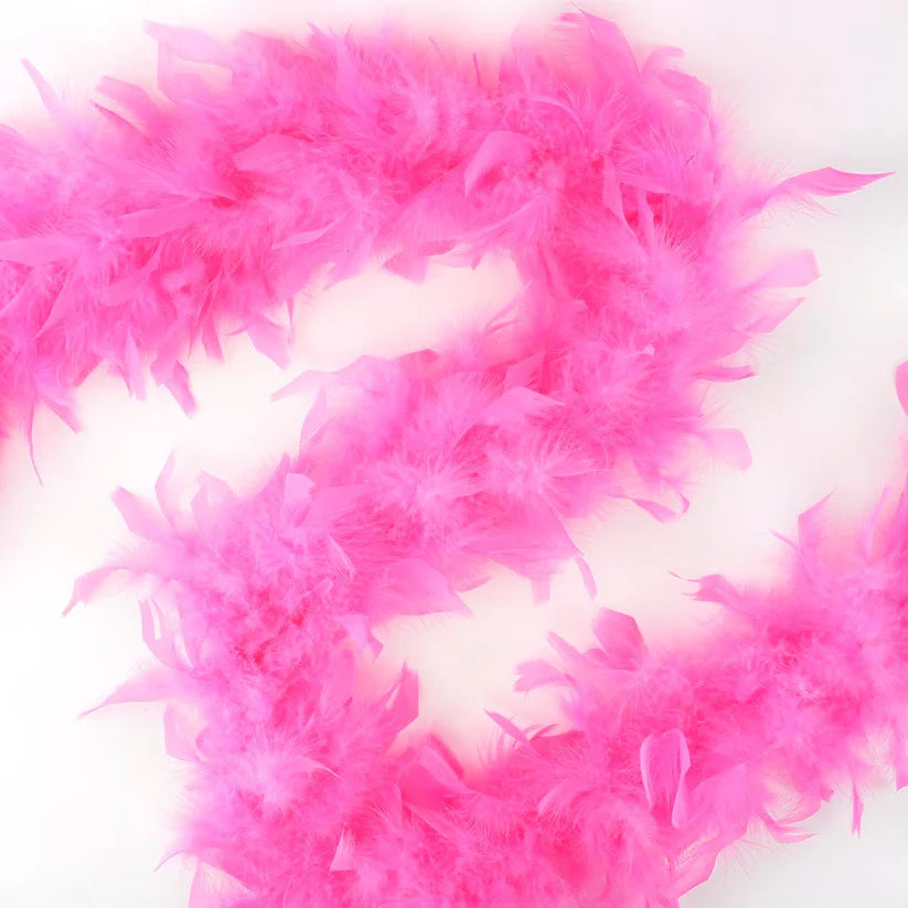 Chandelle Feather Boa - Lightweight - Pink Orient