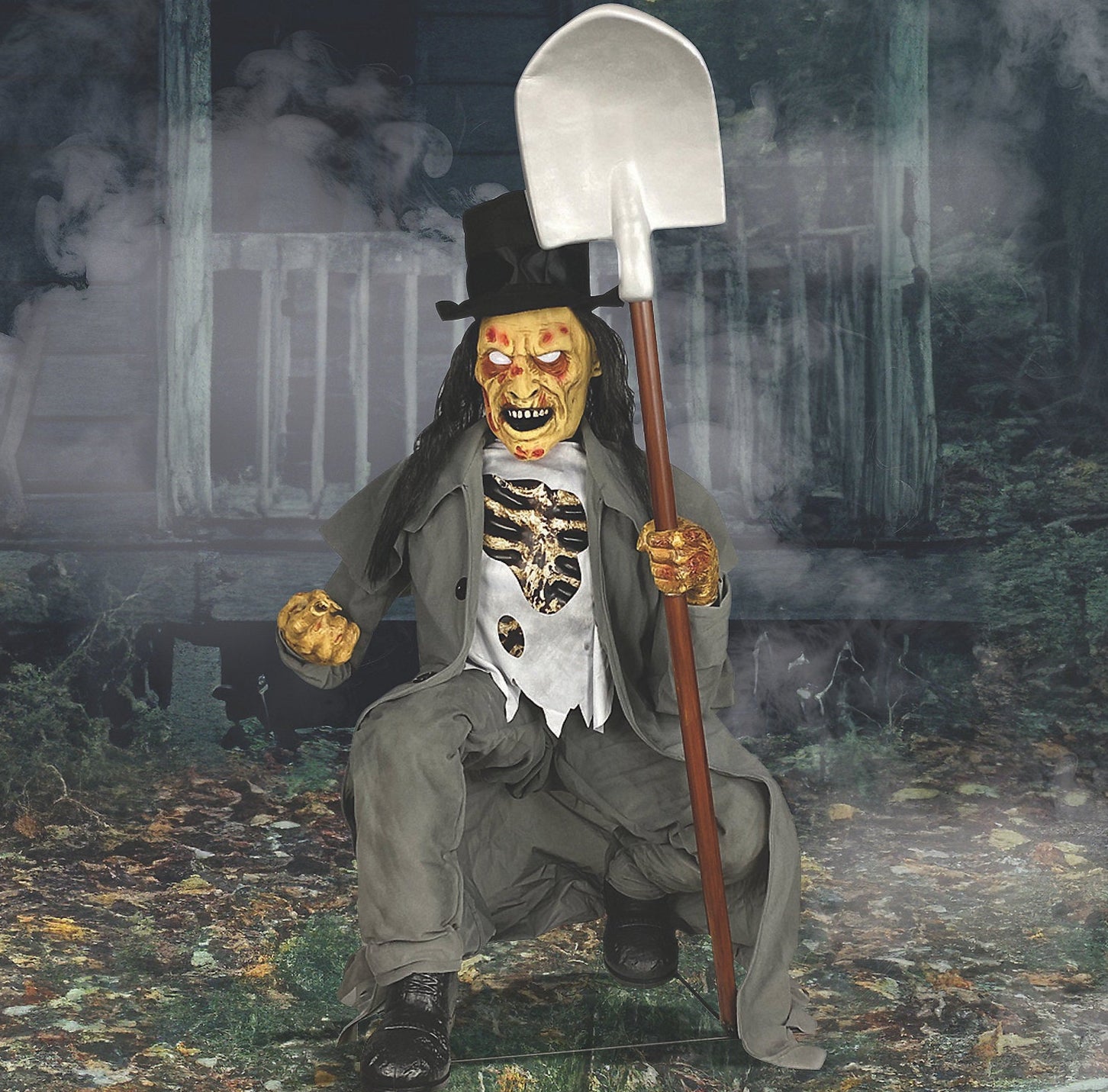 Crouching Grave Digge