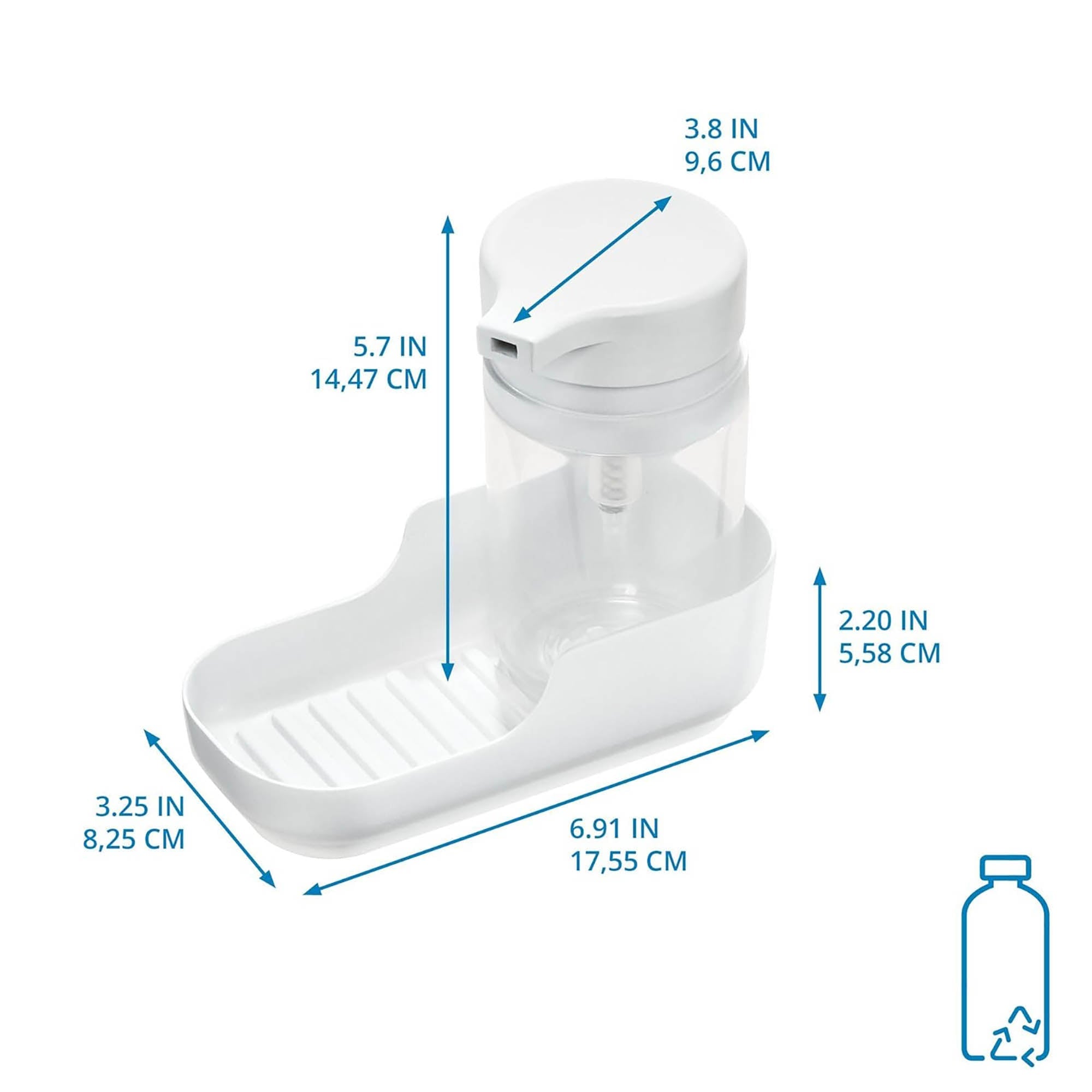RPP Soap Pump and Tray