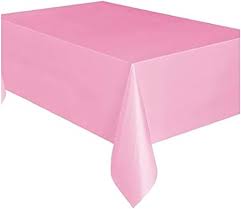 54" X 108" Table cover 0.075mm New Pink