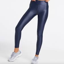 Leather Legging Navy Leather