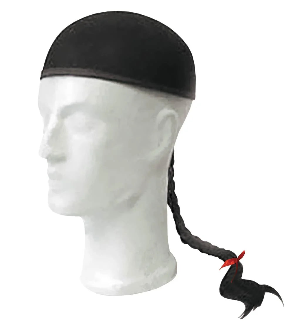 Mandarin Hat with Braid
