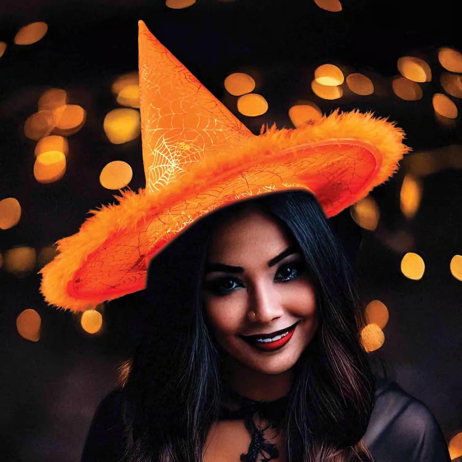 Spiderweb Witch Hat