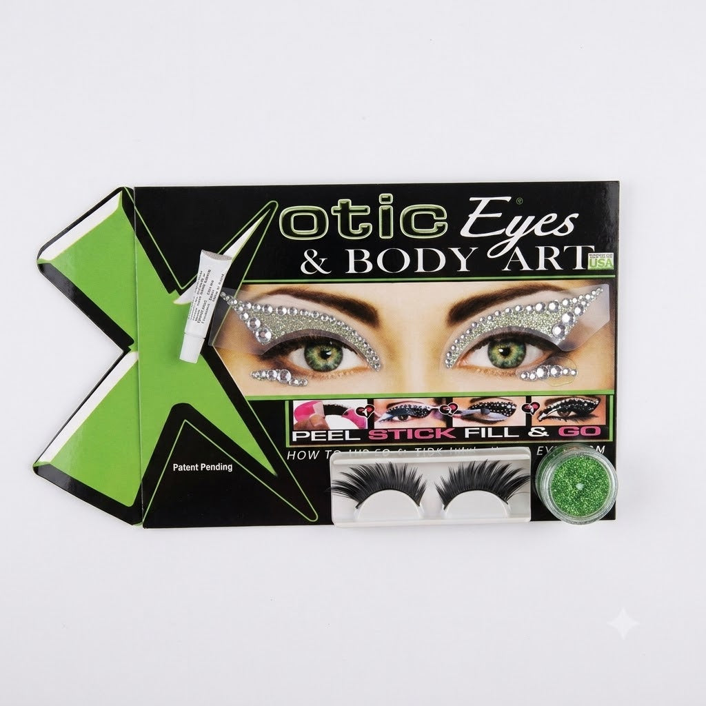 Eyes & Body Art set Green
