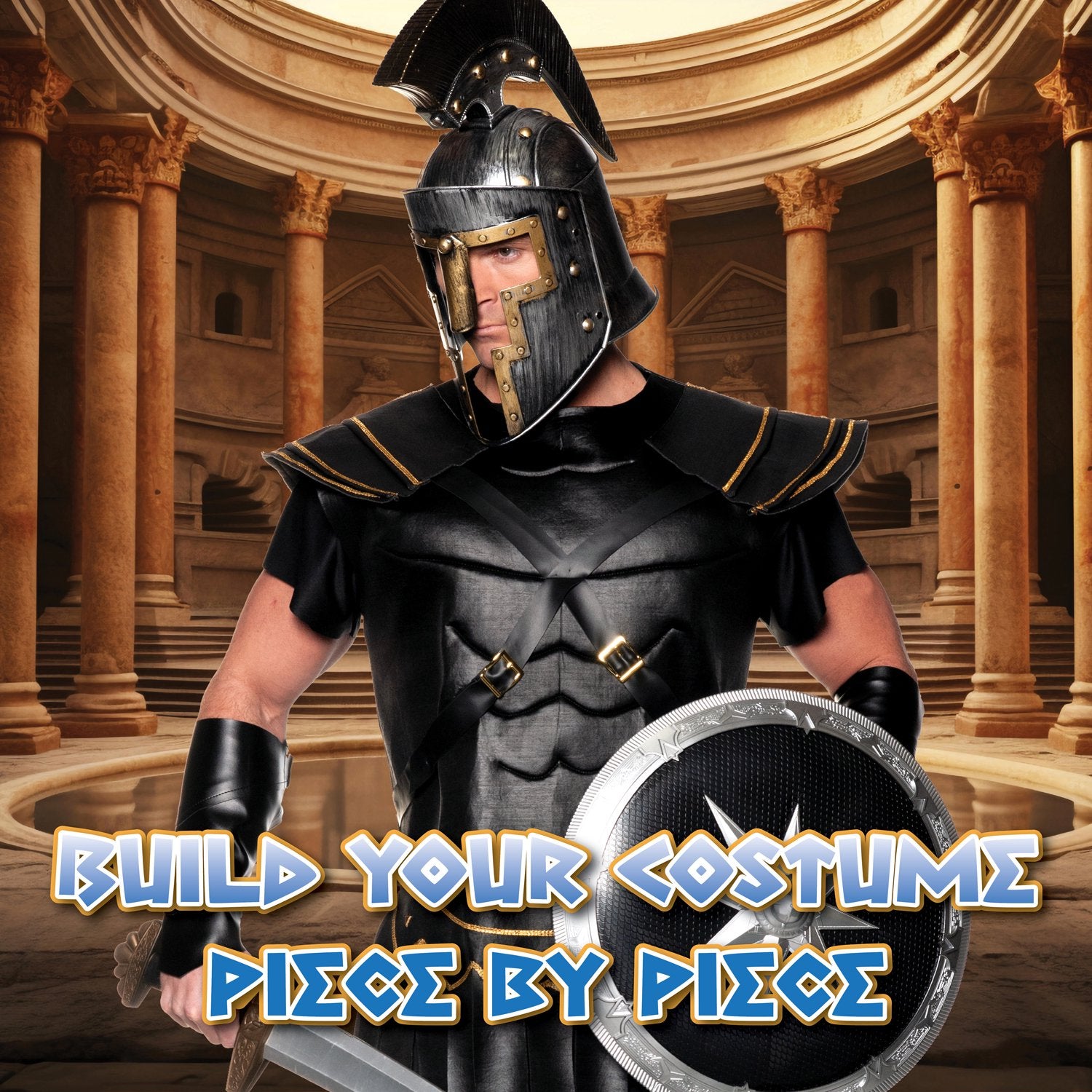 Evil Roman Helmet With Mask