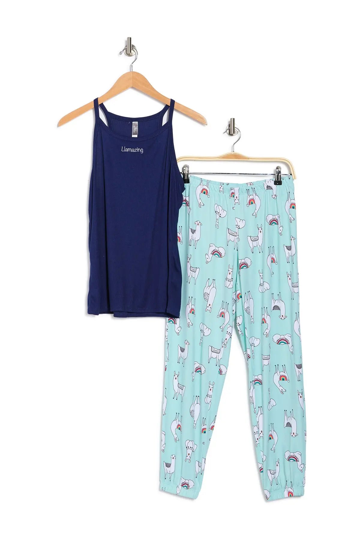 Printed Sleepover 2-Piece Pajama Set