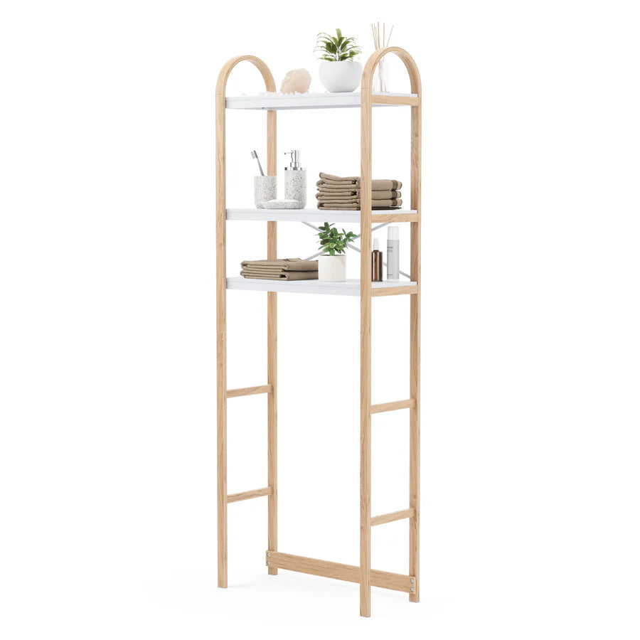 BELLWOOD OVER THE TOILET SHELF WHITE/NATURAL