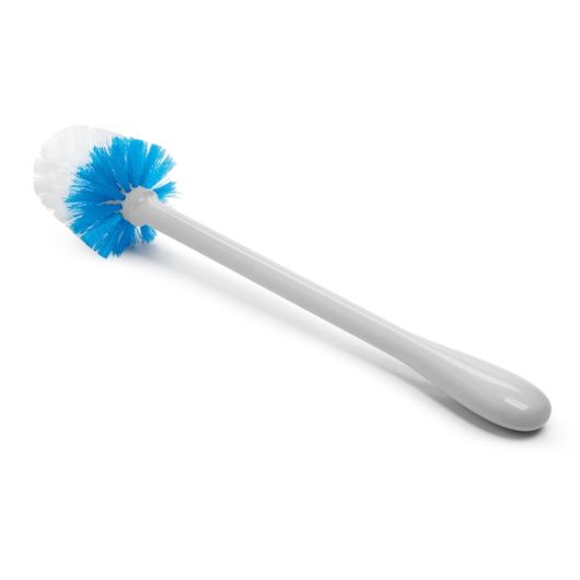 Compact Toilet Brush & Canister Grey