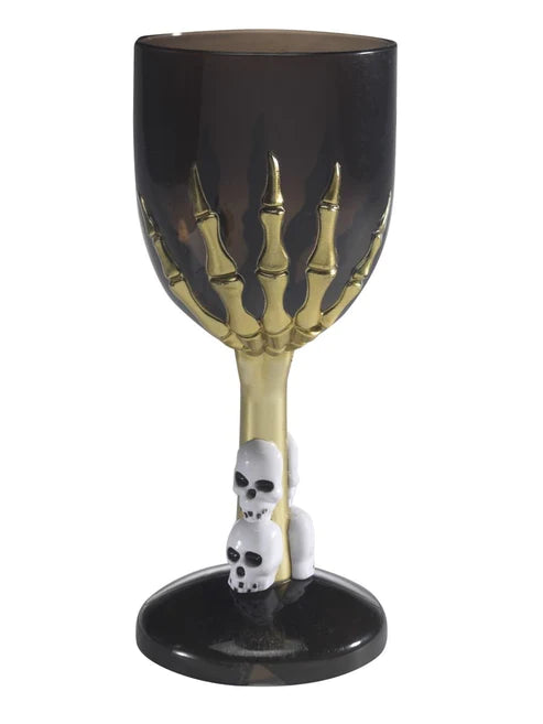 Gothic Wine Glass, Black