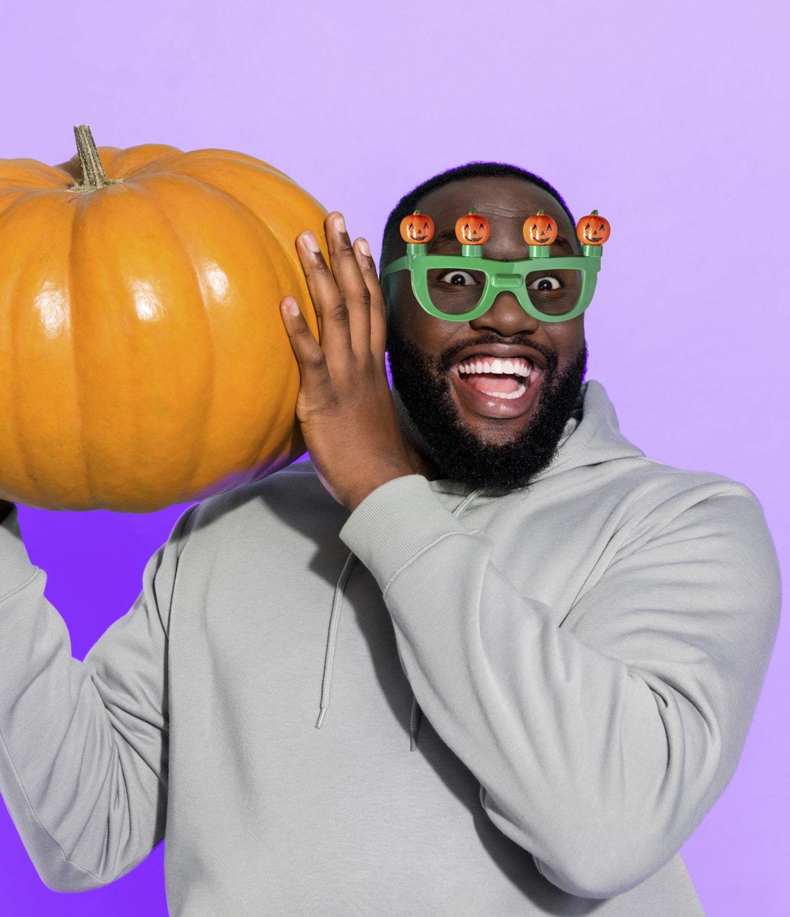 Spooky LITES! Jumbo Flashing Halloween Glasses