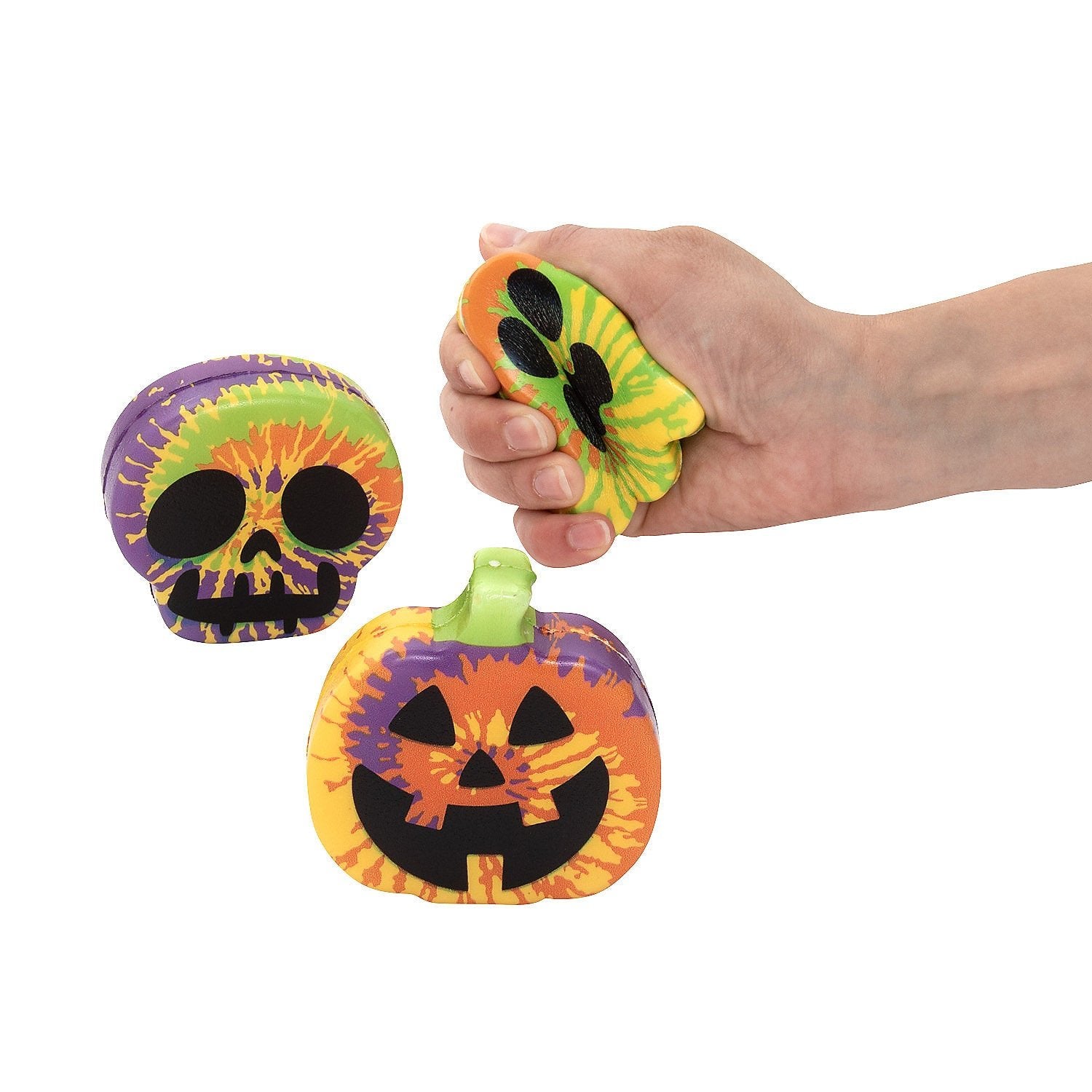 Halloween Tie Dye Stress Balls