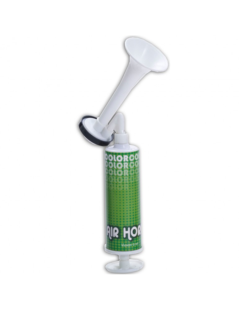 Color Hand Pump Air Horn Green