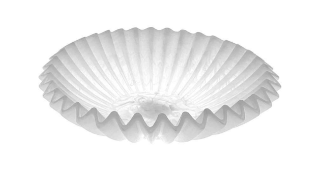 Fruit Bowl White 34x8.5 cm
