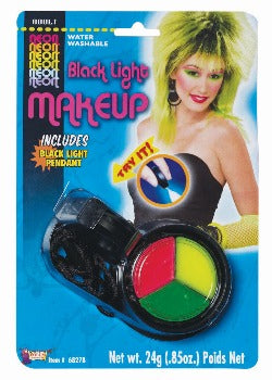 NEON TRI-COLOR MAKEUP