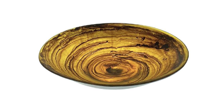 Salad Bowl Brown 41X9.5cm ()