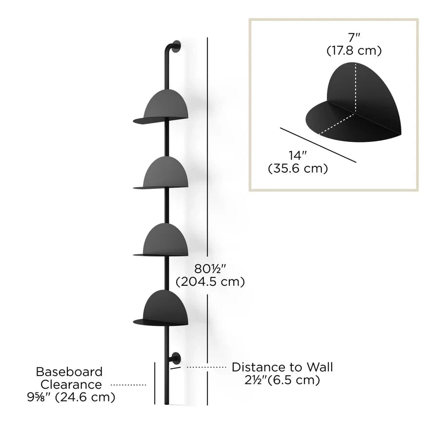 Solis Adjustable Standing Shelf