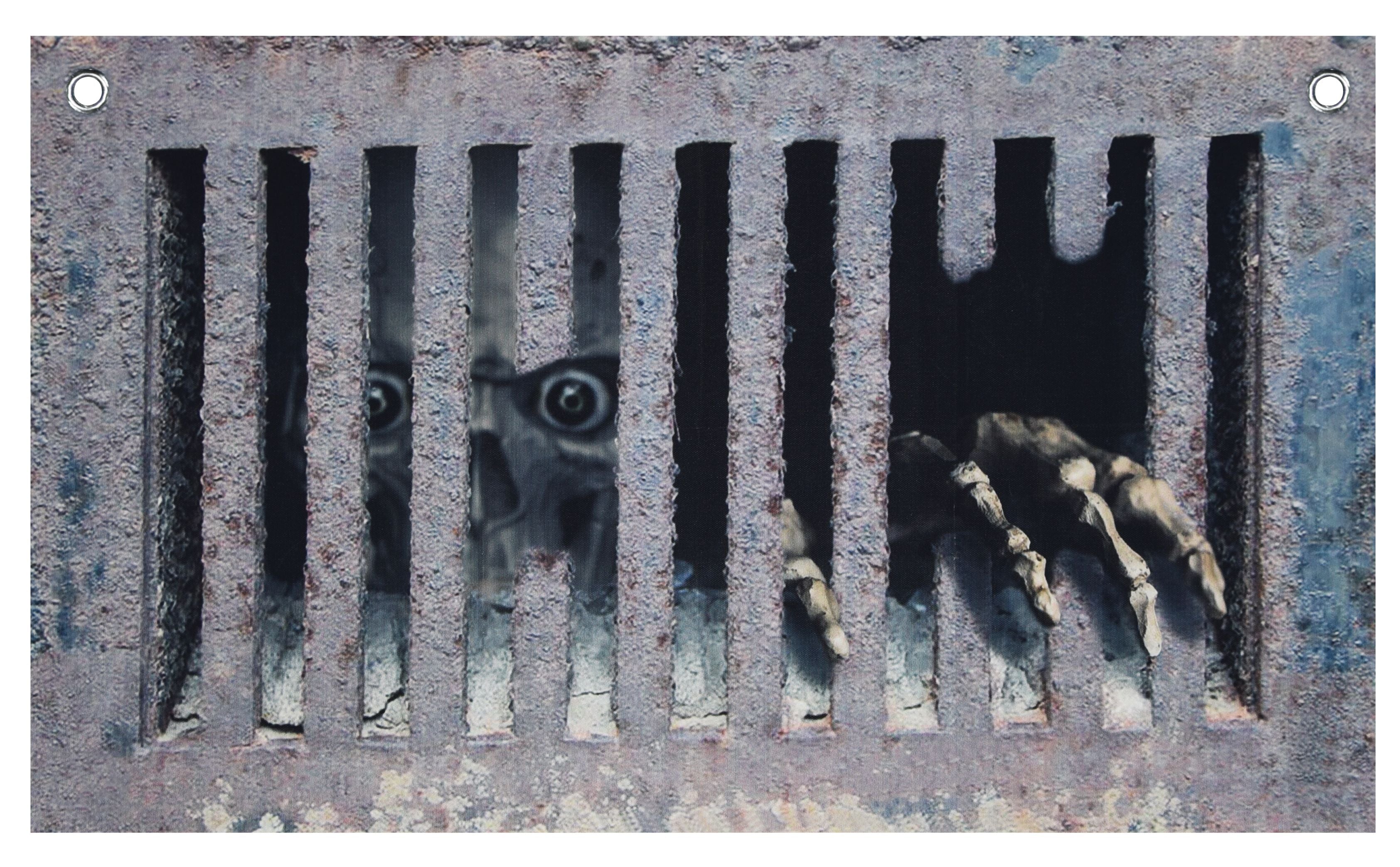 19.5" Printing Curtain (Skull in the vent)