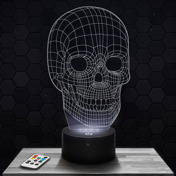 3D LED LIGHT UP SKULL
