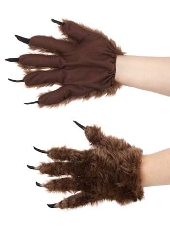 Adult Brown Wolf Paws