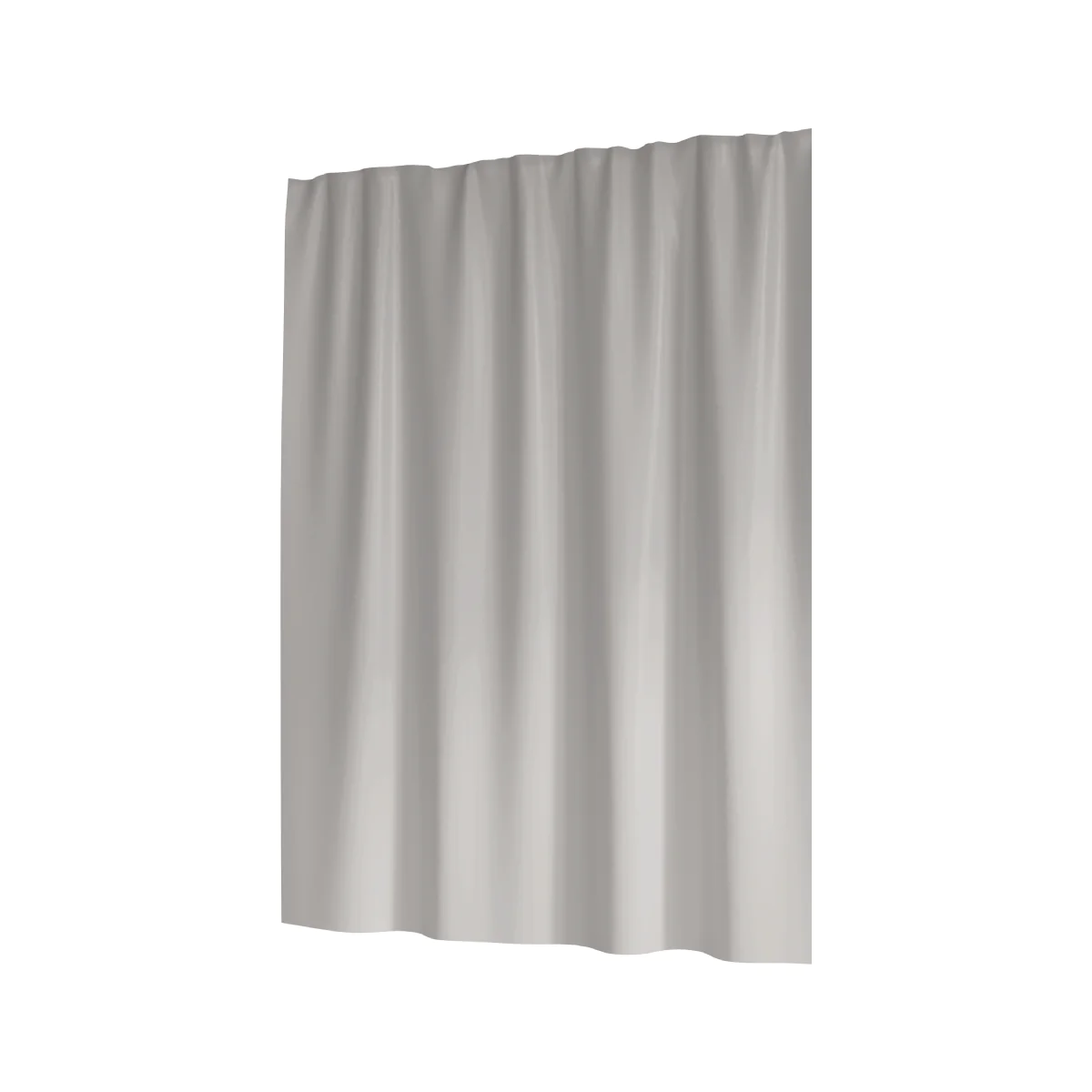 Fabric Shower Curtain Liners Gray