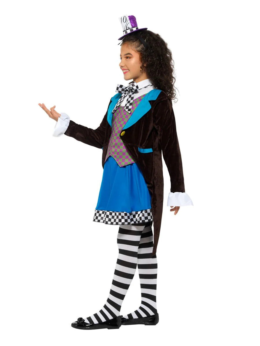Little Miss Hatter Costume with Dress