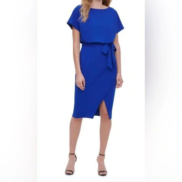 Dress Crepe Scuba Cobalt - Kensie