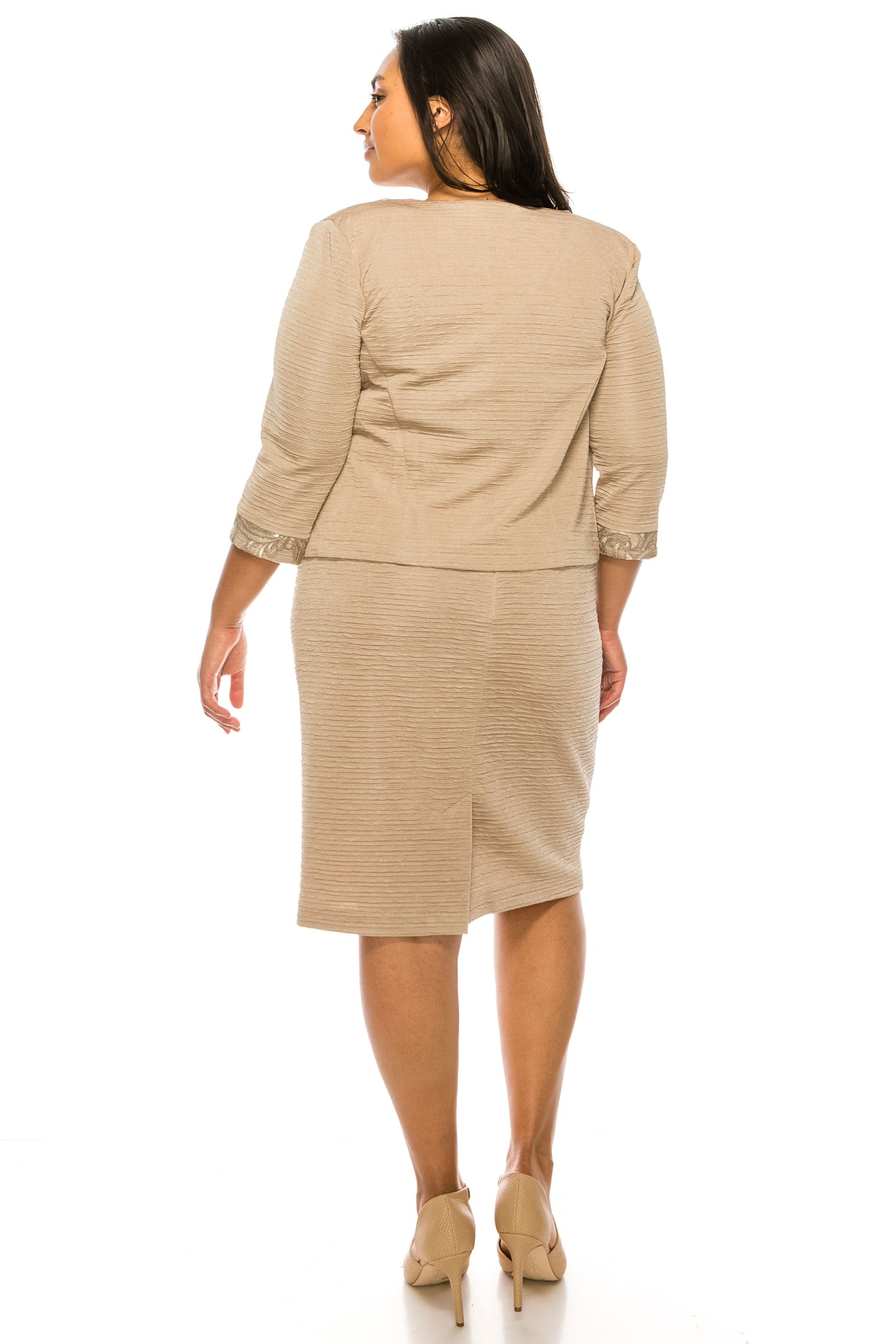 Jacket Dress Almond - Brianna Milay