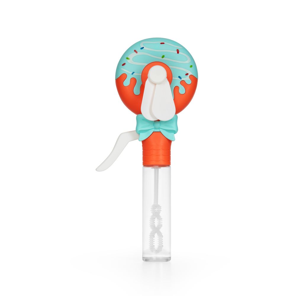 Donut Bubble Fan Blue-Red