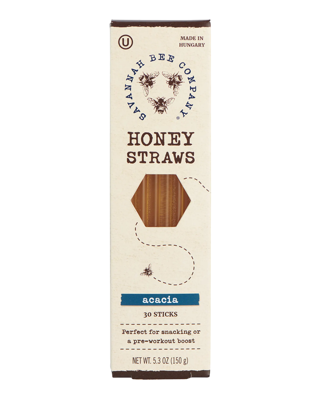 Honey Straw Boxed 30 Count