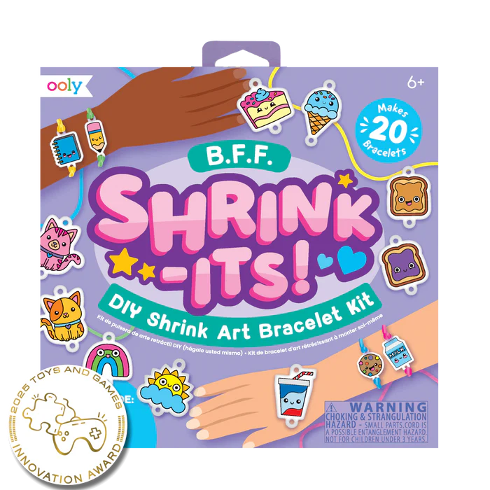 Shrink-its! DIY Shrink Art Bracelet Kit - BFF