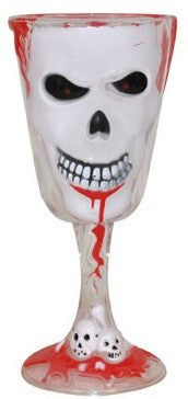 Goblet with Skull Glass