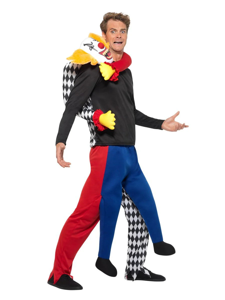 Piggyback Kidnap Clown Costume
