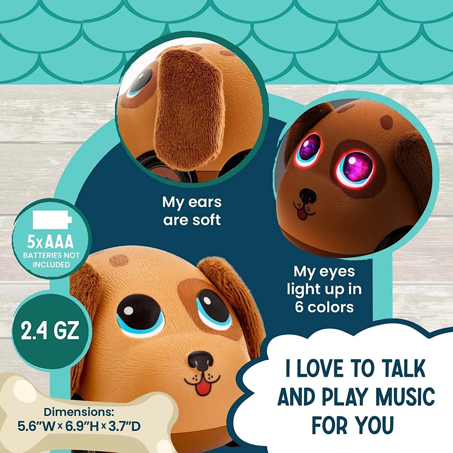 Poko Petz Preschool Interactive Pet Puppy