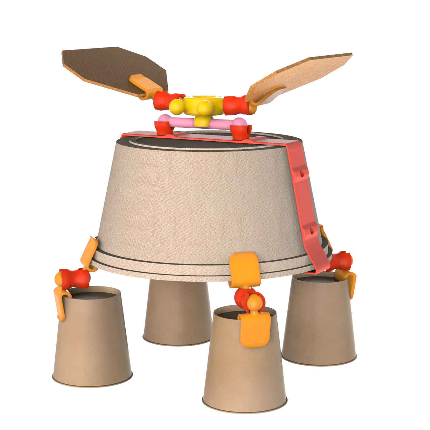 Oddy Arts and Crafts Spaceship Building Kit