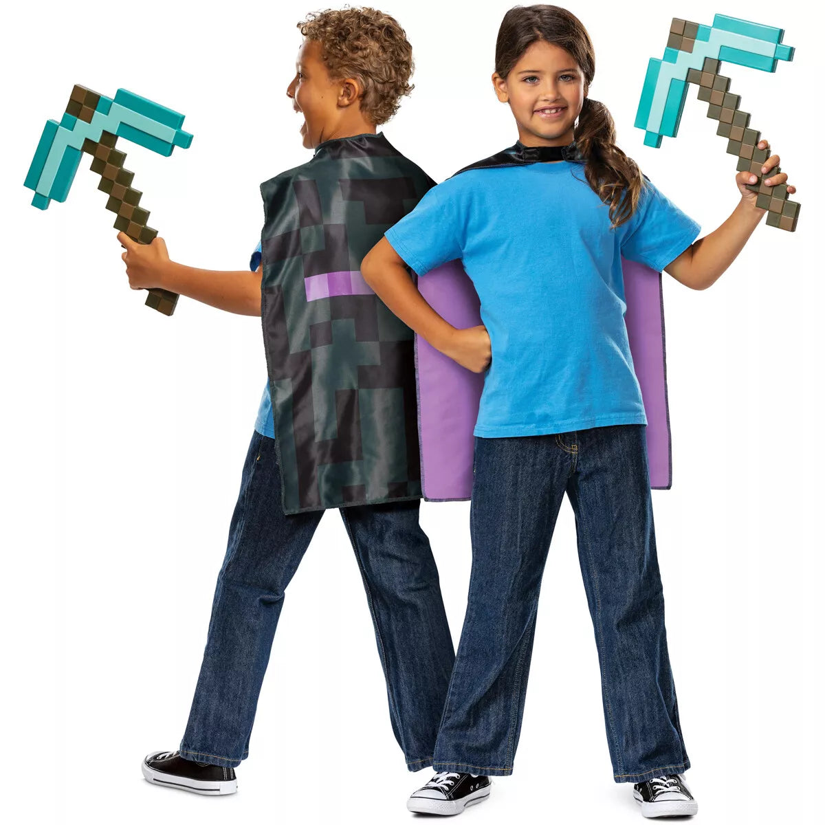 Minecraft Pickaxe & Cape Set