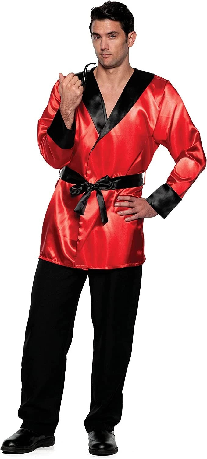 Satin Smoking Jacket