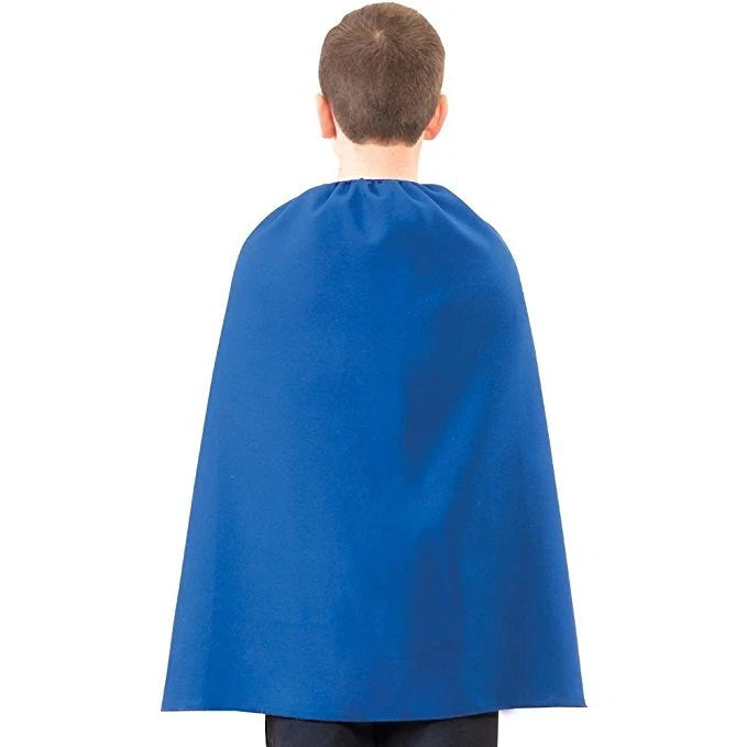 26 " Blue Superhero Child Cape