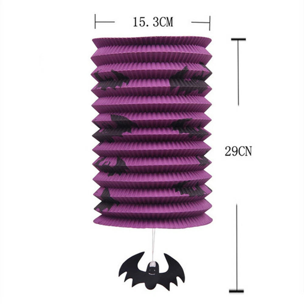 Bats Paper Lantern Lamp Halloween Hanging Party Decoration