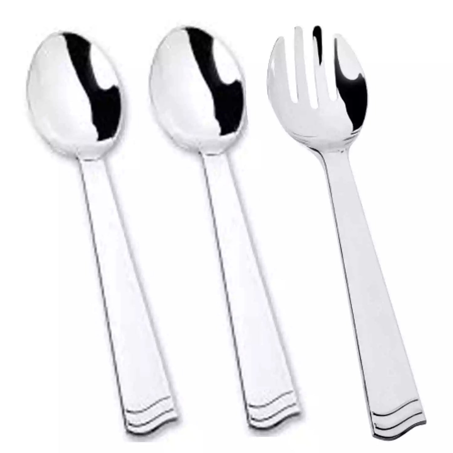 3 Piece Serving Set Silver - Polished