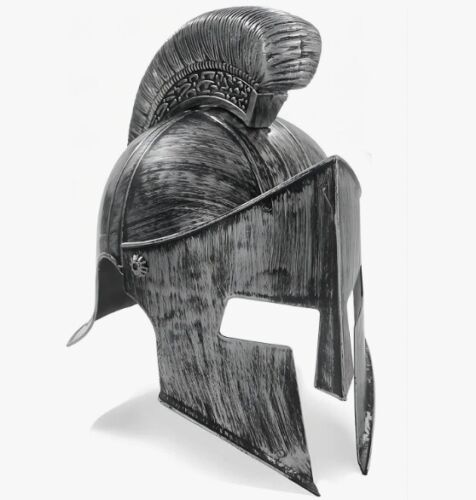 Adult's Silver Spartan Helmet