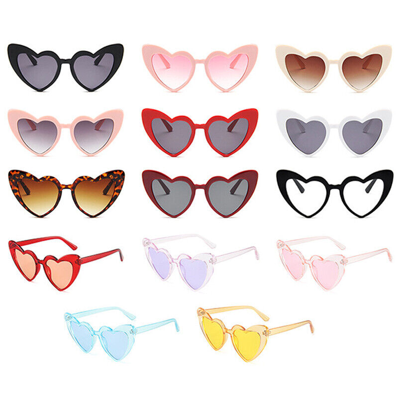 Heart shaped sunglasses