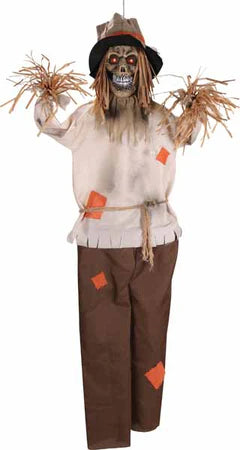 5 FT Hanging Shaking Scarecrow