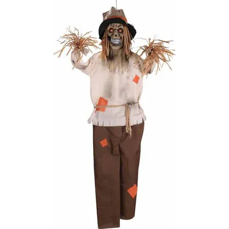 5 FT Hanging Shaking Scarecrow