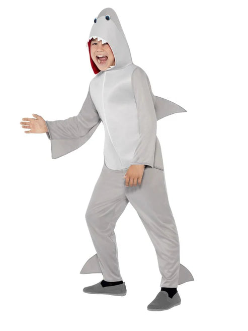 Shark Costume, Child Grey