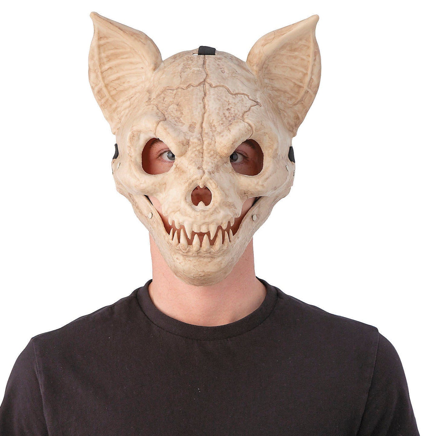 Skeleton Bat Full-Face Injection Plastic Mask